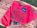 Dreaming of a 90s Christmas Embroidered Sweatshirt or T-Shirt